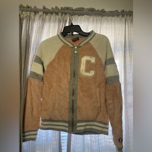 Champion letterman bomber jacket